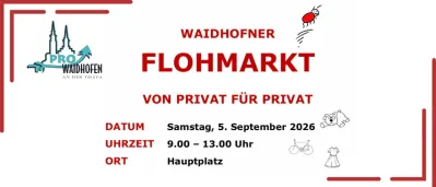 Waidhofner Flohmarkt